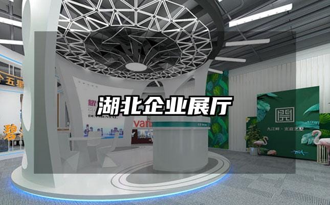 湖北企业展厅