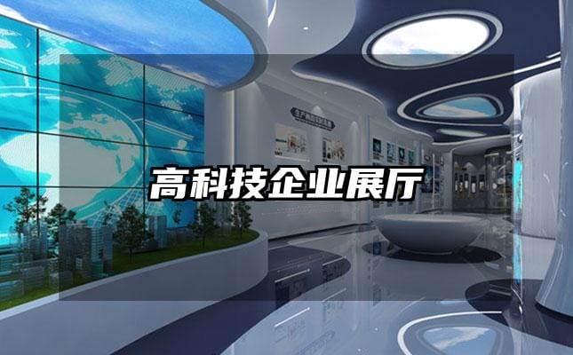 高科技企业展厅