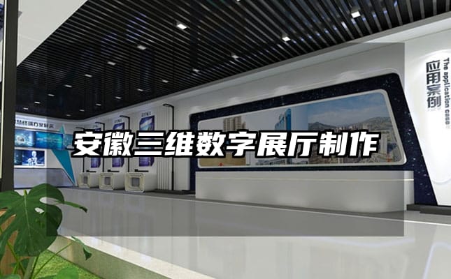 安徽三维数字展厅制作