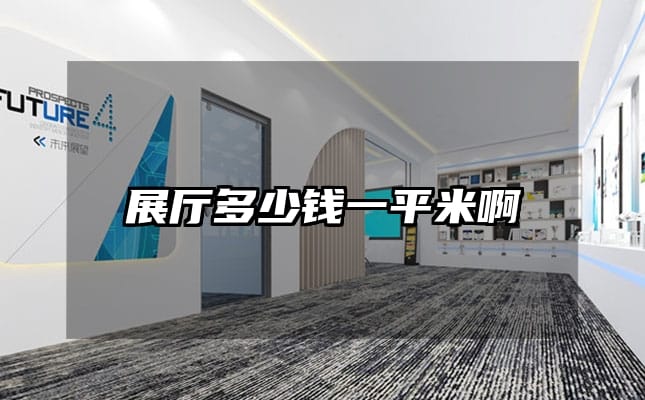 展厅多少钱一平米啊