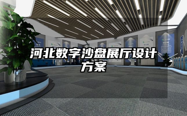 河北数字沙盘展厅设计方案