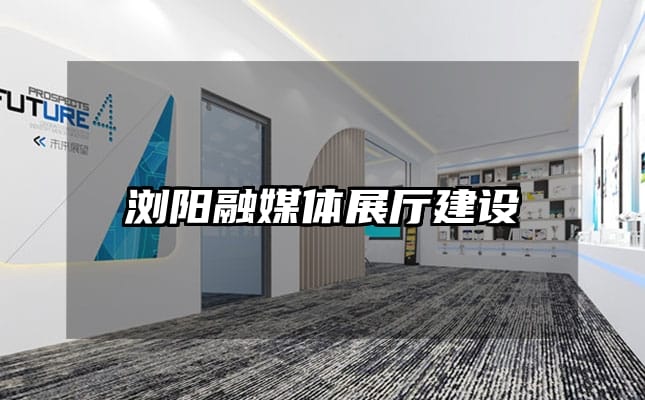 浏阳融媒体展厅建设