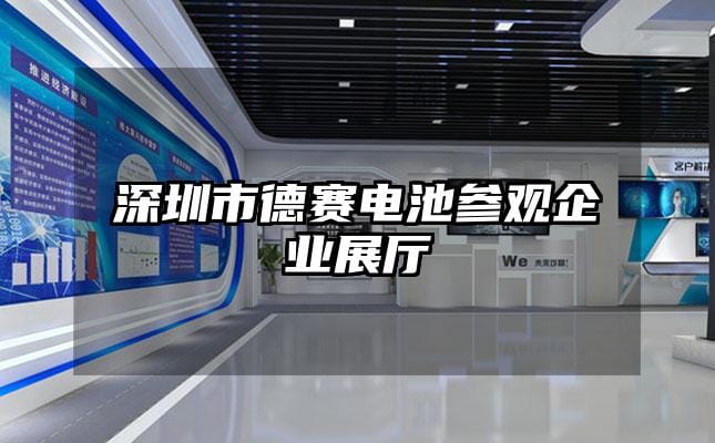 深圳市德赛电池参观企业展厅