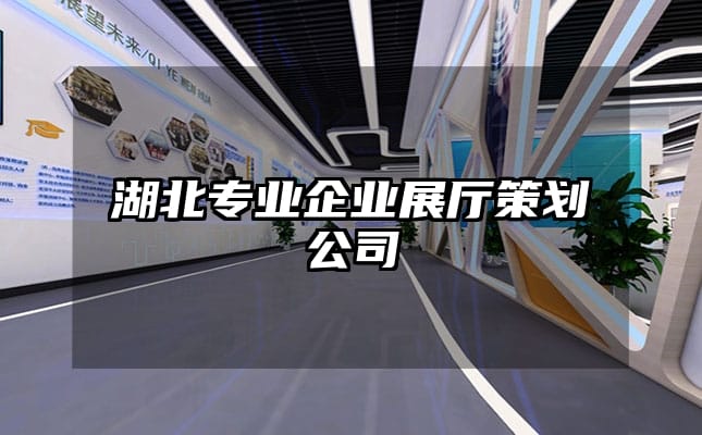 湖北专业企业展厅策划公司