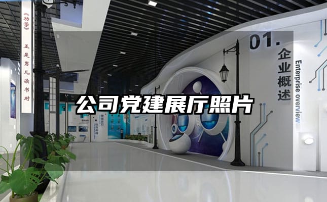 公司党建展厅照片